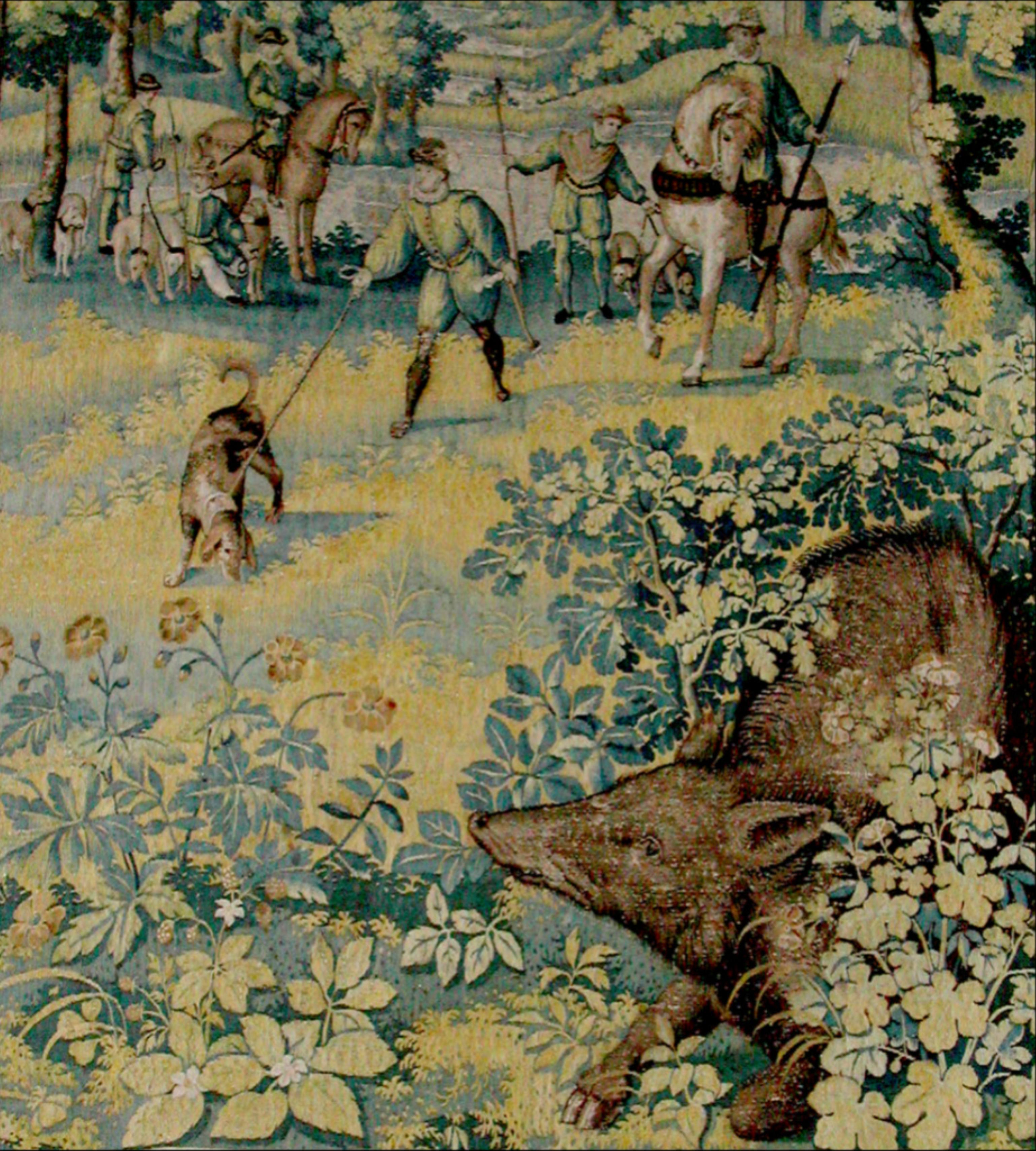 Store Hund kongetapet Skanderborg dyrehave.jpg